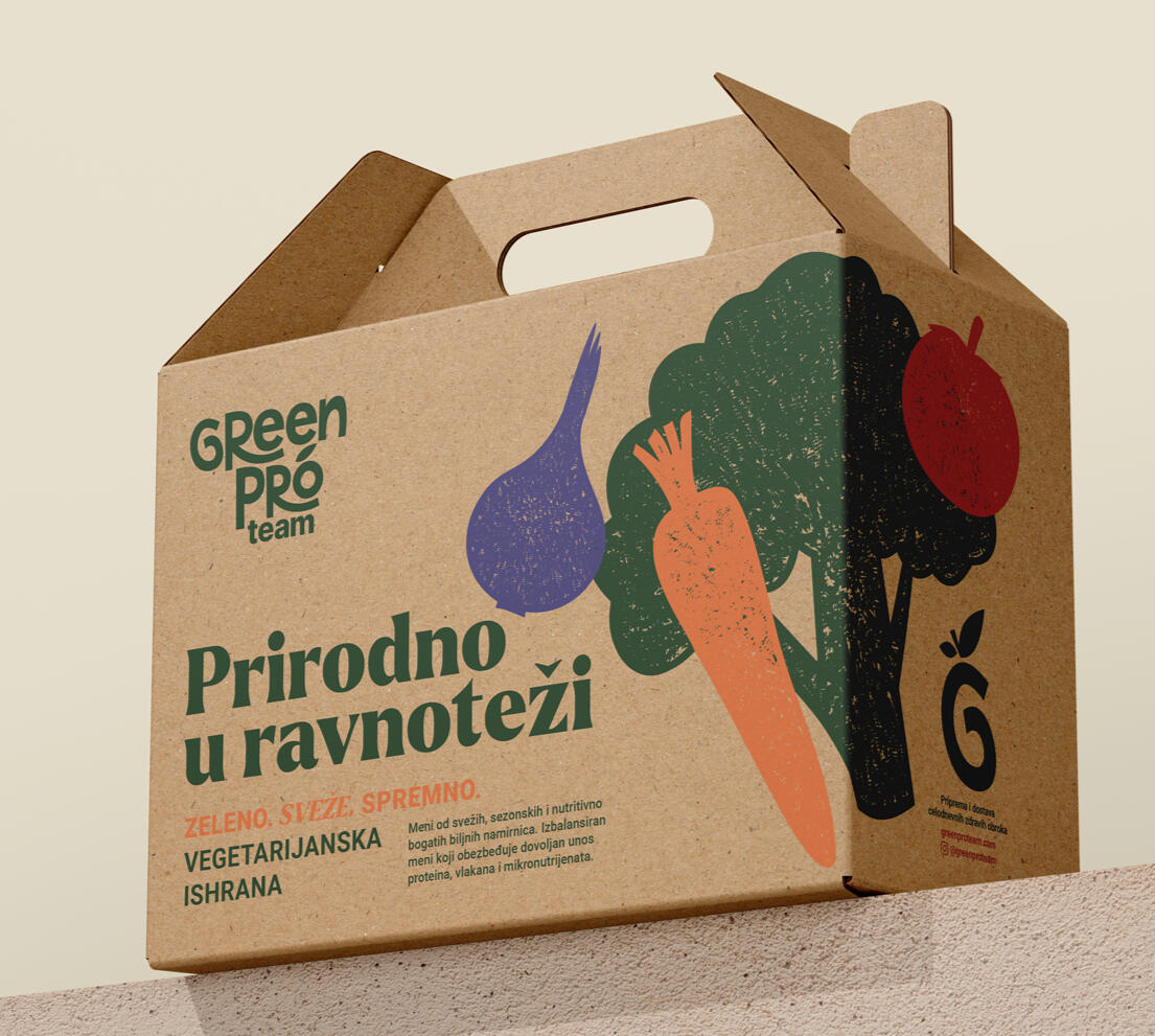 Green Pro Team • brand identity & packaging