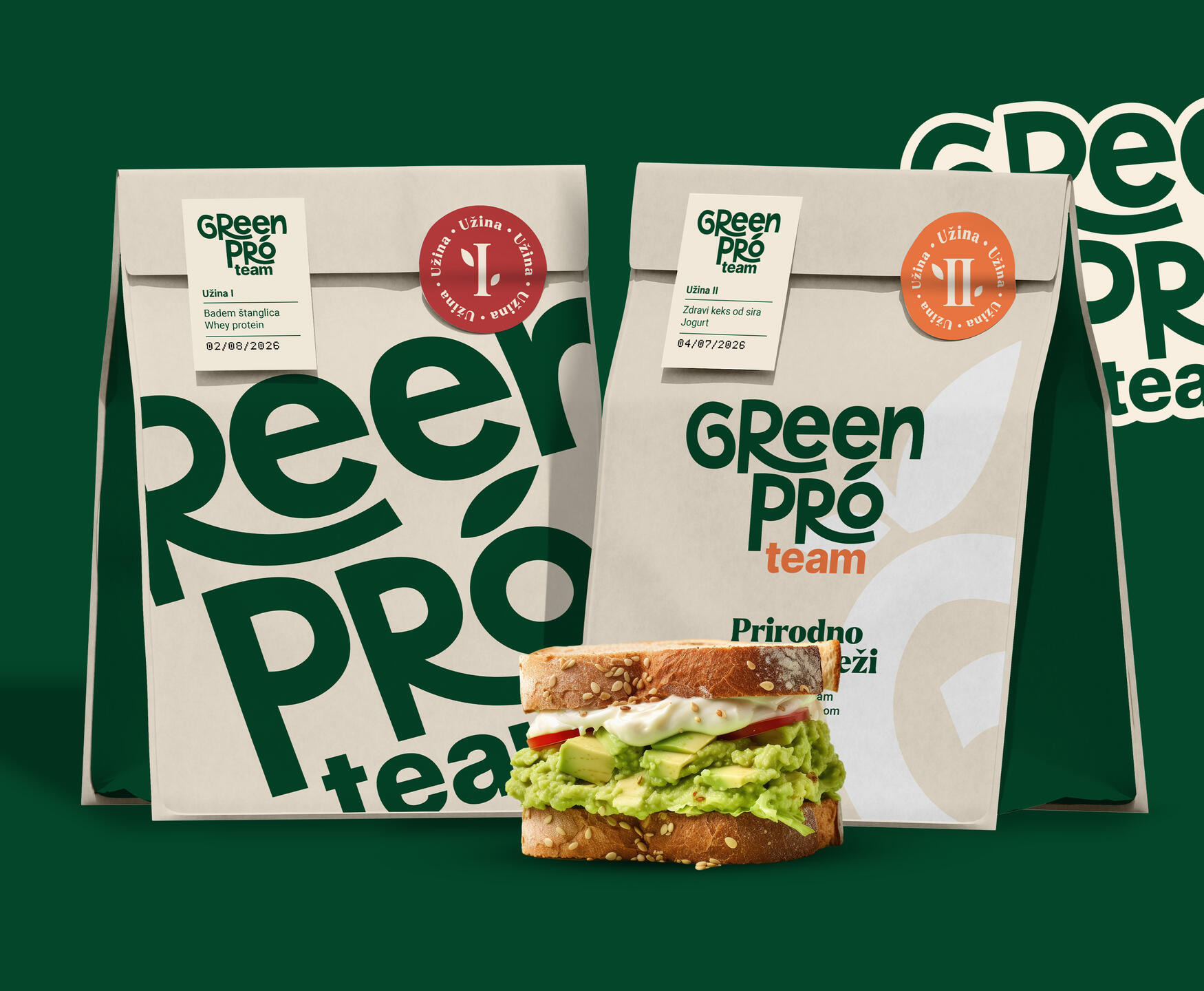 GreenProTeam • brand identity & packaging